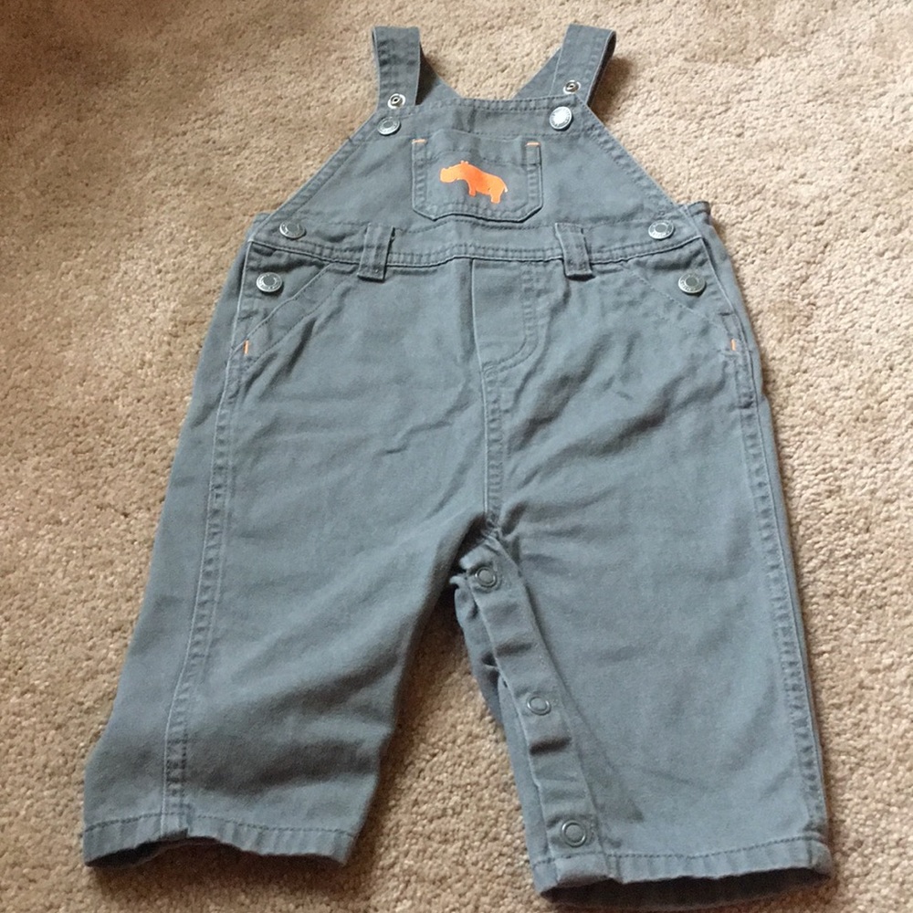 ‼️3 for $10‼️ 6m Carter’s Gray Overalls